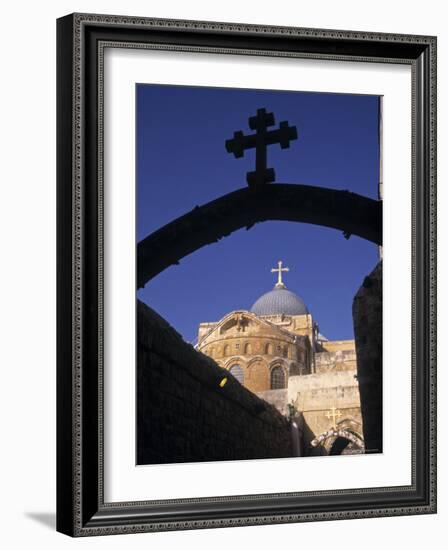 Church of the Holy Sepulchre, Jerusalem, Israel-Jon Arnold-Framed Photographic Print