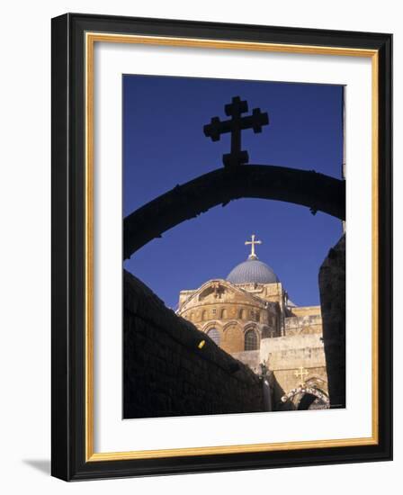 Church of the Holy Sepulchre, Jerusalem, Israel-Jon Arnold-Framed Photographic Print