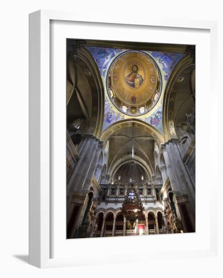 Church of the Holy Sepulchre, Jerusalem, Israel-Michele Falzone-Framed Photographic Print