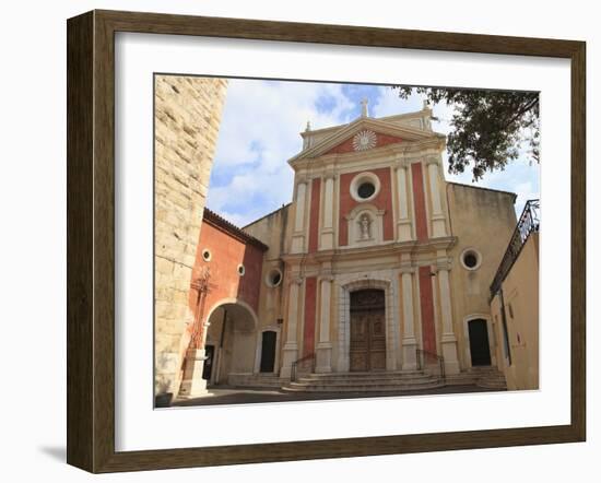 Church of the Immaculate Conception, Old Town, Vieil Antibes, Antibes, Cote D'Azur, French Riviera,-Wendy Connett-Framed Photographic Print