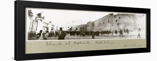 Church of the Nativity, Bethlehem, 14th December 1917-Capt. Arthur Rhodes-Framed Giclee Print