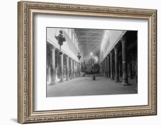 Church of the Nativity, Bethlehem, 1934-9-null-Framed Photographic Print