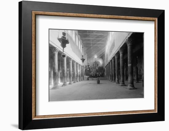 Church of the Nativity, Bethlehem, 1934-9-null-Framed Photographic Print