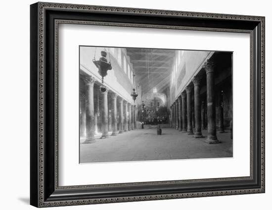 Church of the Nativity, Bethlehem, 1934-9-null-Framed Photographic Print