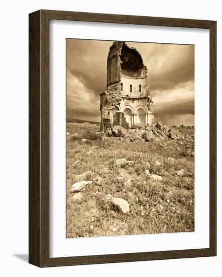 Church of the Redeemer, Ani Ruins, Kars, Eastern Turkey, Turkey-Jane Sweeney-Framed Photographic Print