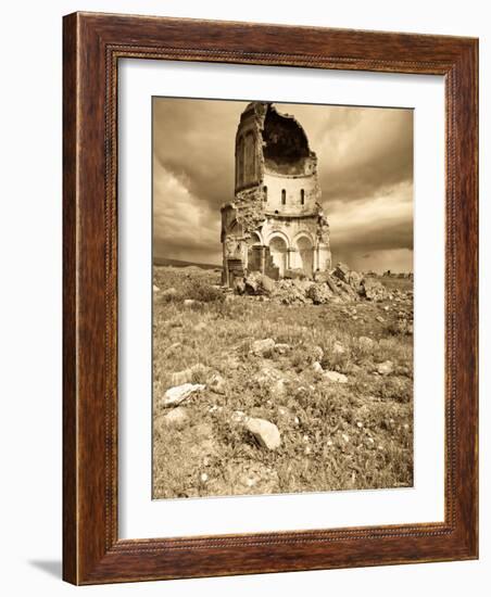 Church of the Redeemer, Ani Ruins, Kars, Eastern Turkey, Turkey-Jane Sweeney-Framed Photographic Print