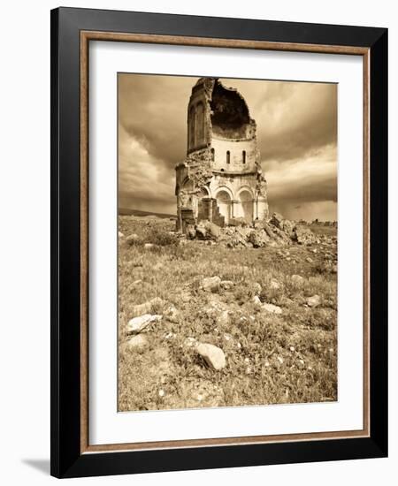 Church of the Redeemer, Ani Ruins, Kars, Eastern Turkey, Turkey-Jane Sweeney-Framed Photographic Print