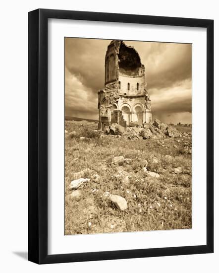 Church of the Redeemer, Ani Ruins, Kars, Eastern Turkey, Turkey-Jane Sweeney-Framed Photographic Print