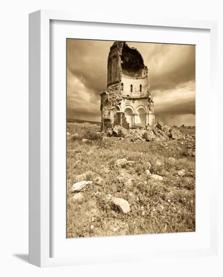 Church of the Redeemer, Ani Ruins, Kars, Eastern Turkey, Turkey-Jane Sweeney-Framed Photographic Print