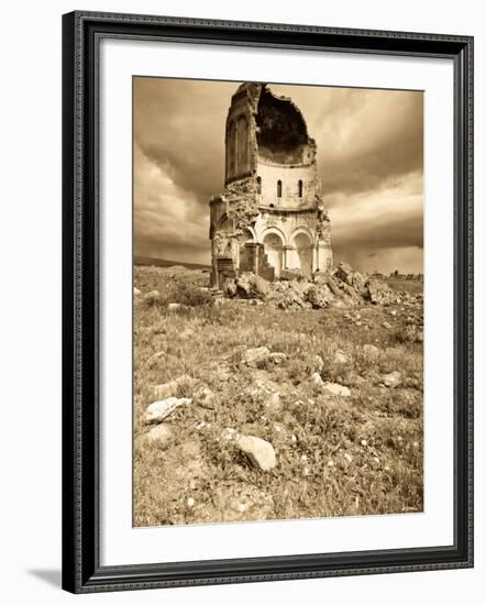 Church of the Redeemer, Ani Ruins, Kars, Eastern Turkey, Turkey-Jane Sweeney-Framed Photographic Print