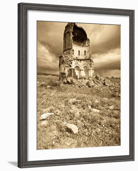 Church of the Redeemer, Ani Ruins, Kars, Eastern Turkey, Turkey-Jane Sweeney-Framed Photographic Print