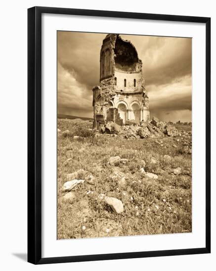 Church of the Redeemer, Ani Ruins, Kars, Eastern Turkey, Turkey-Jane Sweeney-Framed Photographic Print