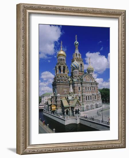 Church of the Resurrection (Church on Spilled Blood), St. Petersburg, Russia, Europe-Gavin Hellier-Framed Photographic Print