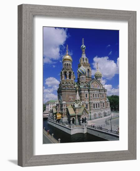 Church of the Resurrection (Church on Spilled Blood), St. Petersburg, Russia, Europe-Gavin Hellier-Framed Photographic Print