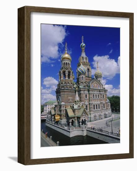 Church of the Resurrection (Church on Spilled Blood), St. Petersburg, Russia, Europe-Gavin Hellier-Framed Photographic Print