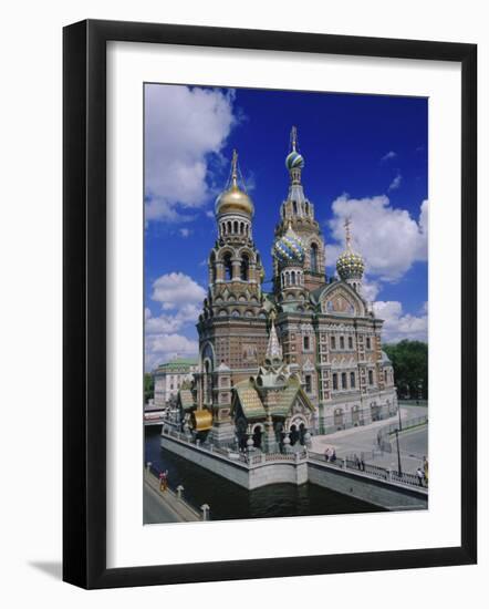 Church of the Resurrection (Church on Spilled Blood), St. Petersburg, Russia, Europe-Gavin Hellier-Framed Photographic Print