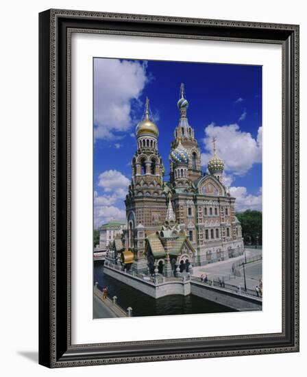 Church of the Resurrection (Church on Spilled Blood), St. Petersburg, Russia, Europe-Gavin Hellier-Framed Photographic Print