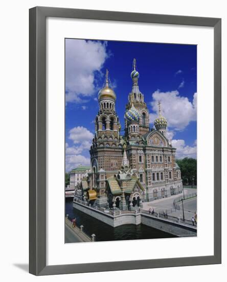 Church of the Resurrection (Church on Spilled Blood), St. Petersburg, Russia, Europe-Gavin Hellier-Framed Photographic Print
