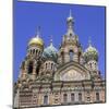 Church of the Savior on Blood, Saint Petersburg, Russia-Ian Trower-Mounted Photographic Print