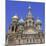Church of the Savior on Blood, Saint Petersburg, Russia-Ian Trower-Mounted Photographic Print