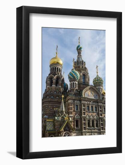 Church of the Saviour on Spilled Blood, UNESCO World Heritage Site, St. Petersburg, Russia, Europe-Michael Runkel-Framed Photographic Print