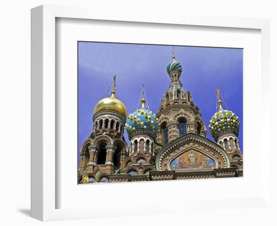 Church of the Spilled Blood, St. Petersburg, Russia-Kymri Wilt-Framed Photographic Print