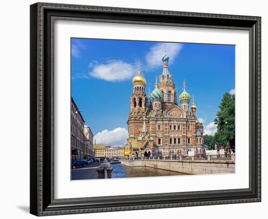 Church on Spilled Blood (Church of the Resurrection)-Gavin Hellier-Framed Photographic Print