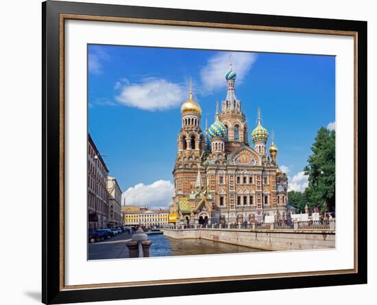 Church on Spilled Blood (Church of the Resurrection)-Gavin Hellier-Framed Photographic Print