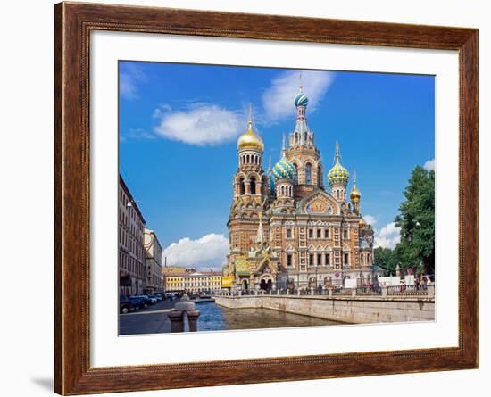 Church on Spilled Blood (Church of the Resurrection)-Gavin Hellier-Framed Photographic Print