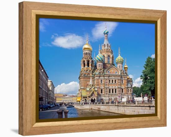 Church on Spilled Blood (Church of the Resurrection)-Gavin Hellier-Framed Premier Image Canvas