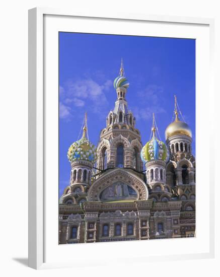 Church on Spilled Blood, Unesco World Heritage Site, St. Petersburg, Russia-Gavin Hellier-Framed Photographic Print