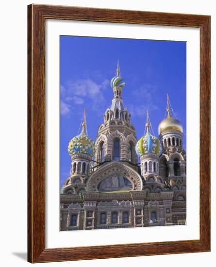 Church on Spilled Blood, Unesco World Heritage Site, St. Petersburg, Russia-Gavin Hellier-Framed Photographic Print