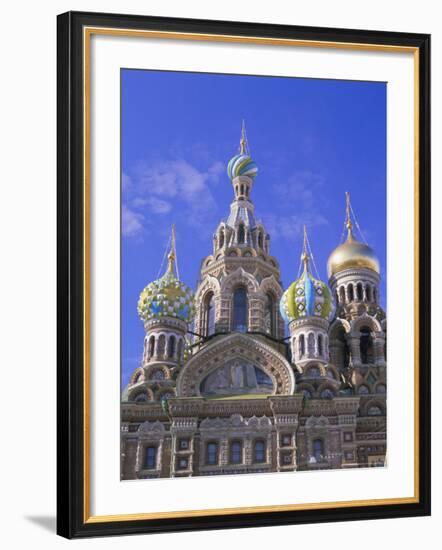 Church on Spilled Blood, Unesco World Heritage Site, St. Petersburg, Russia-Gavin Hellier-Framed Photographic Print