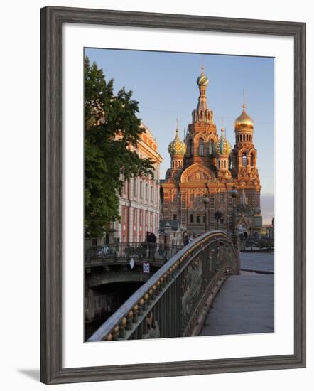 Church on Spilled Blood, UNESCO World Heritage Site, St Petersburg, Russia-Martin Child-Framed Photographic Print