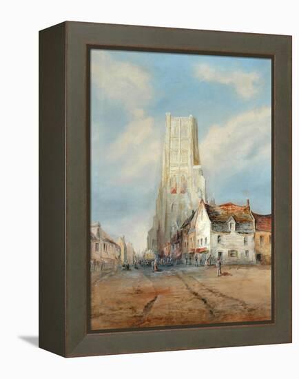 Church on the Continent, Low Countries-J. H. Townsend-Framed Premier Image Canvas