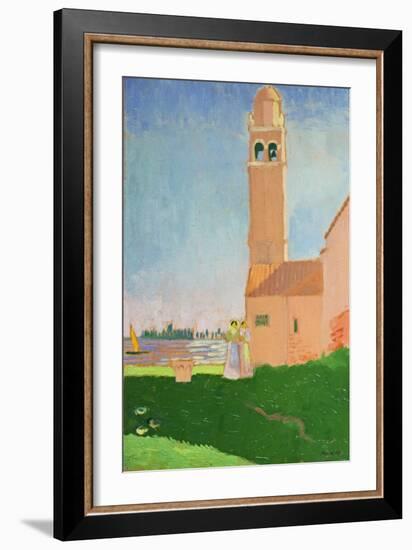 Church on the Lagoon, 1907-Maurice Denis-Framed Giclee Print