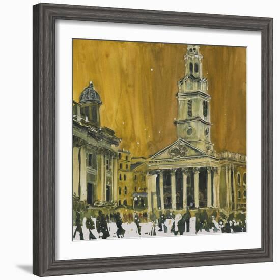 Church on the Square, London-Susan Brown-Framed Giclee Print