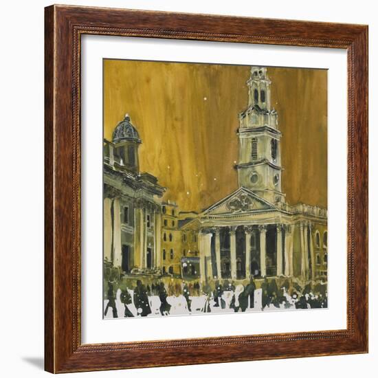 Church on the Square, London-Susan Brown-Framed Giclee Print