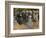 Church Parade, Hyde Park, (Oil on Canvas)-John Sanderson Wells-Framed Giclee Print