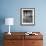 Church Pews, Interior National Cathedral-Walter Bibikow-Framed Photographic Print displayed on a wall