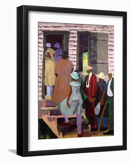 Church Picnic-Dane Tilghman-Framed Art Print