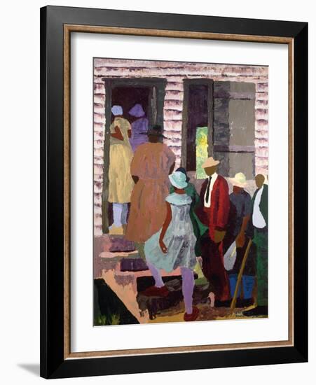 Church Picnic-Dane Tilghman-Framed Art Print