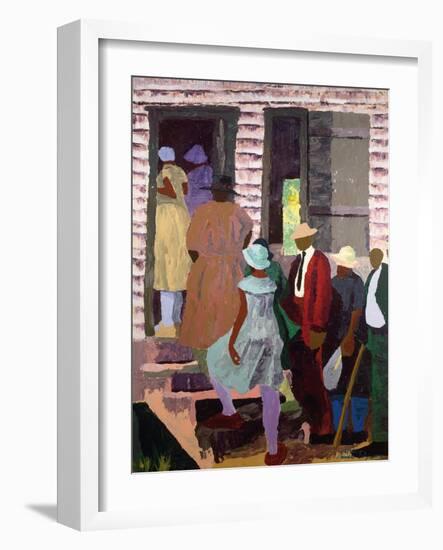 Church Picnic-Dane Tilghman-Framed Art Print