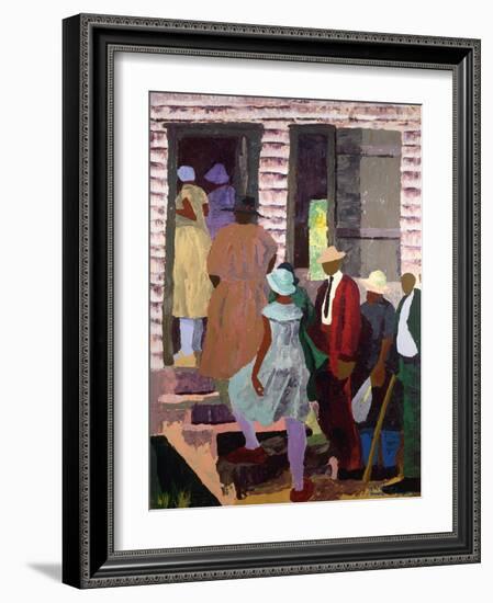 Church Picnic-Dane Tilghman-Framed Art Print