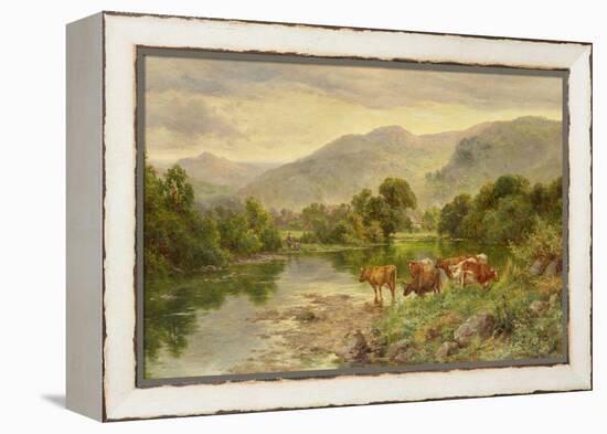 Church Pool, Bettws y coed-Henry Parker-Framed Premier Image Canvas