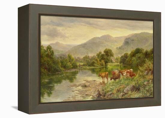 Church Pool, Bettws y coed-Henry Parker-Framed Premier Image Canvas