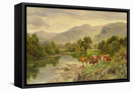 Church Pool, Bettws y coed-Henry Parker-Framed Premier Image Canvas