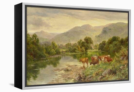 Church Pool, Bettws y coed-Henry Parker-Framed Premier Image Canvas