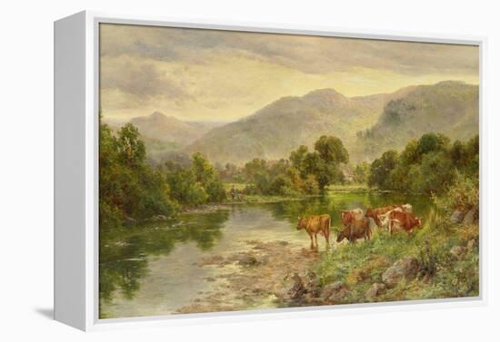 Church Pool, Bettws y coed-Henry Parker-Framed Premier Image Canvas