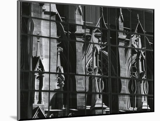 Church, Reflections, New York, 1980-Brett Weston-Mounted Photographic Print